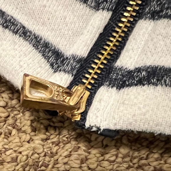 Sail to Sable Striped Cowl Neck Pullover - Picture 5 of 6